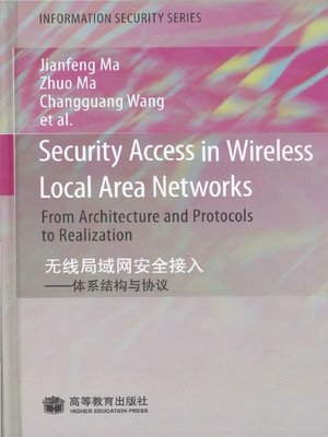 cover image of Security Access in Wireless Local Area Networks